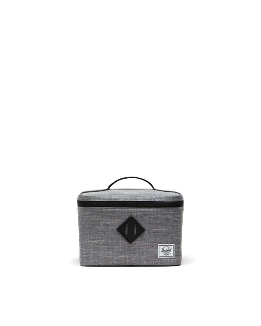Herschel Lunch Bag Raven Crosshatch Herschel Heritage Lunch Box - Raven Crosshatch