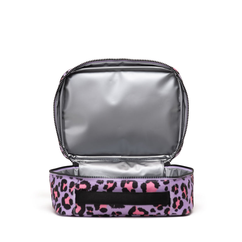 Herschel Lunch Bag Scribble Leopard Sachet Pink Herschel Pop Quiz Lunch Box Little Herschel - Scribble Leopard Sachet Pink