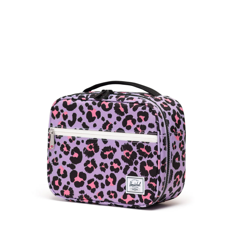 Herschel Lunch Bag Scribble Leopard Sachet Pink Herschel Pop Quiz Lunch Box Little Herschel - Scribble Leopard Sachet Pink