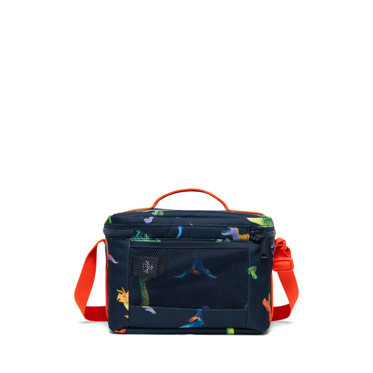 Herschel Lunch Bag Watercolour Dinos Darkest Navy Herschel Heritage Crossbody Lunch Box LH - Watercolour Dinos Darkest Navy