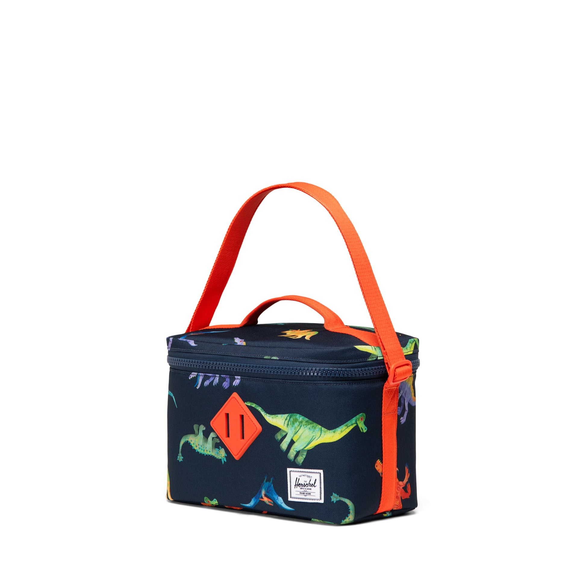 Herschel Lunch Bag Watercolour Dinos Darkest Navy Herschel Heritage Crossbody Lunch Box LH - Watercolour Dinos Darkest Navy
