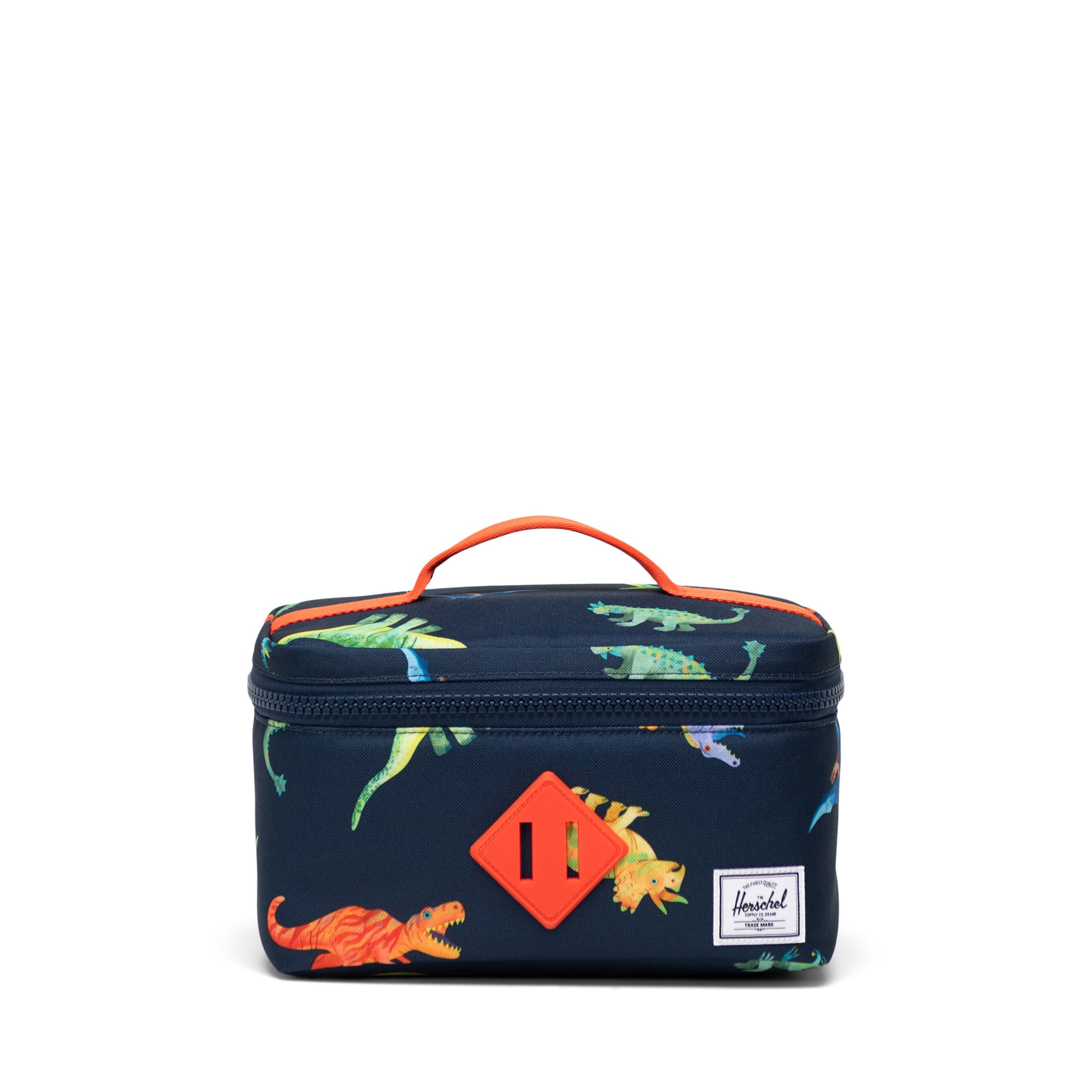 Herschel Lunch Bag Watercolour Dinos Darkest Navy Herschel Heritage Lunch Box Little Herschel - Watercolour Dinos Darkest Navy