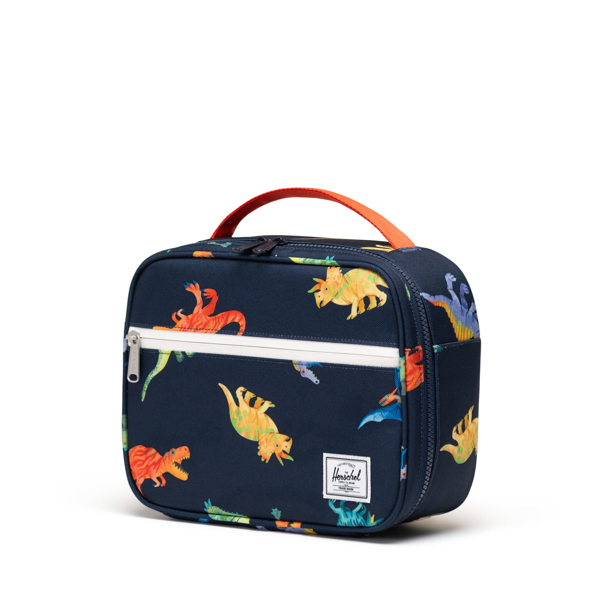 Herschel Lunch Bag Watercolour Dinos Darkest Navy Herschel Pop Quiz Lunch Box Little Herschel - Watercolour Dinos Darkest Navy