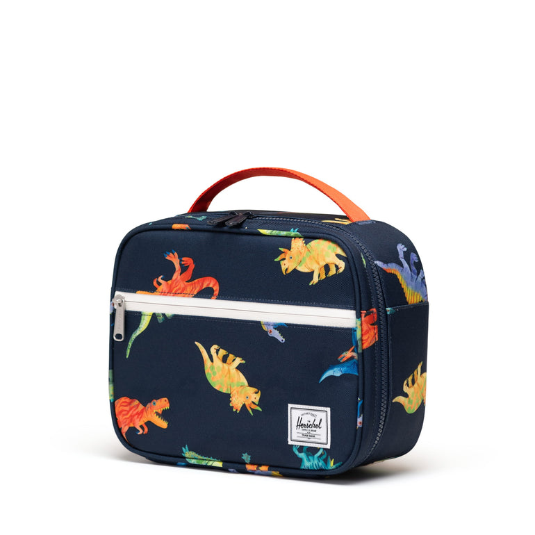 Herschel Lunch Bag Watercolour Dinos Darkest Navy Herschel Pop Quiz Lunch Box Little Herschel - Watercolour Dinos Darkest Navy