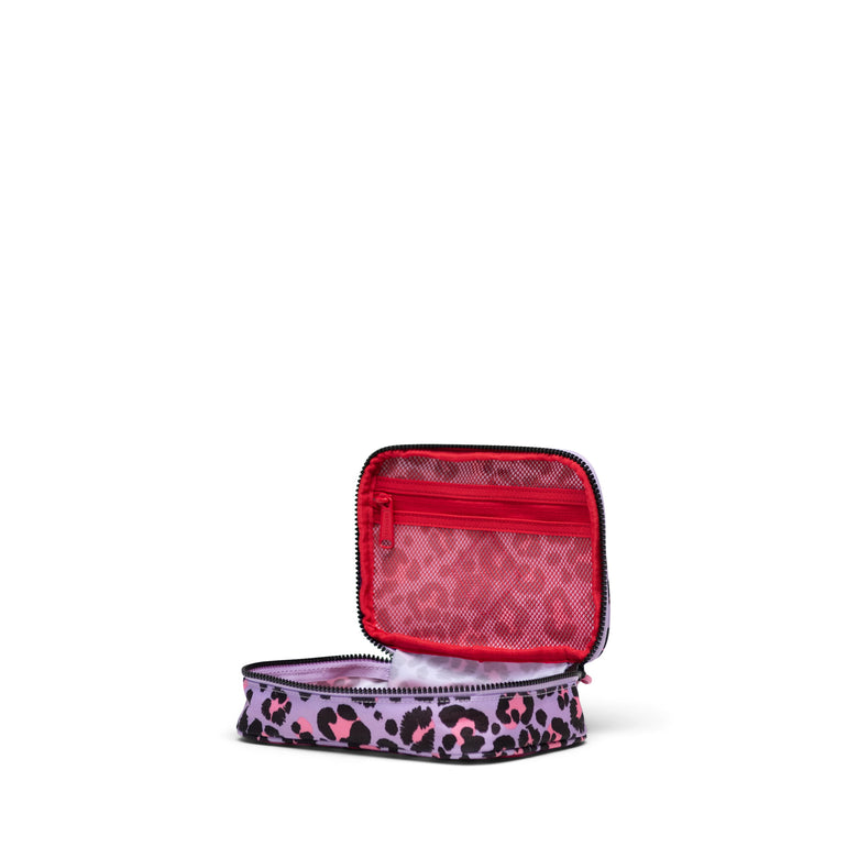 Herschel Pencil Case Scribble Leopard Sachet Pink Herschel Heritage Pencil Case Little Herschel - Scribble Leopard Sachet Pink