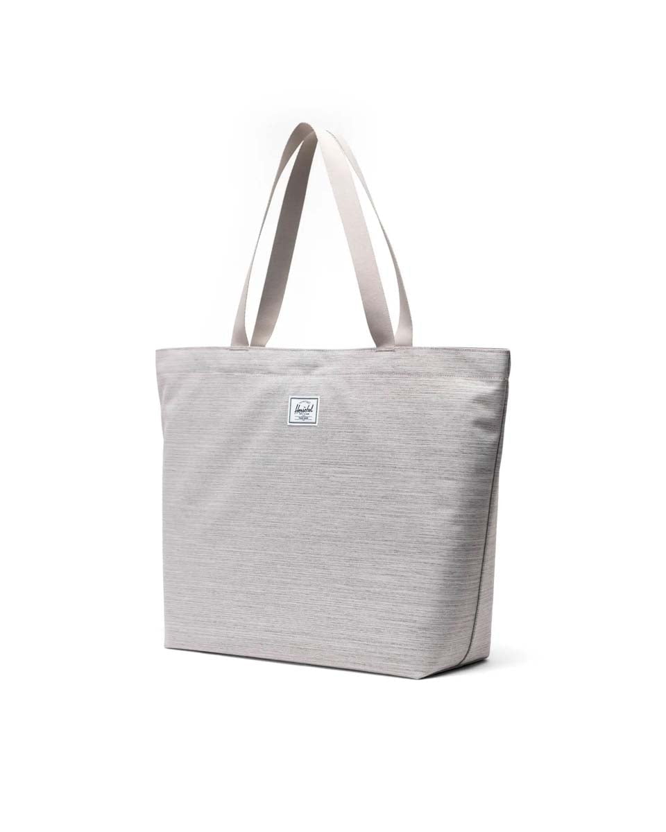 Herschel Tote Bag Light Grey Crosshatch Herschel Classic Tote - Light Grey Crosshatch
