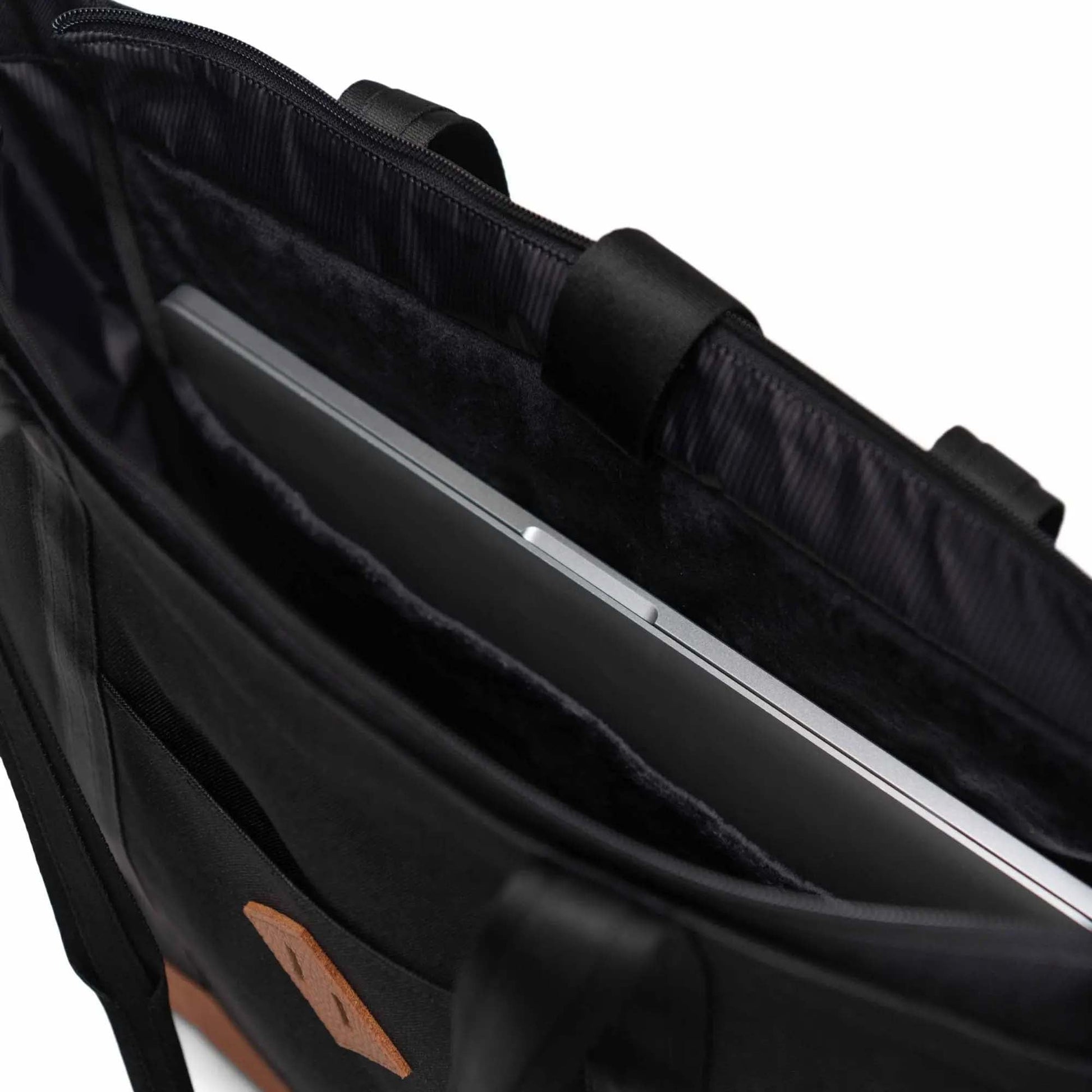 Herschel Tote Bag Vapor Diamond/Charcoal Gray Herschel Heritage Tote - Vapor Diamond/Charcoal Gray