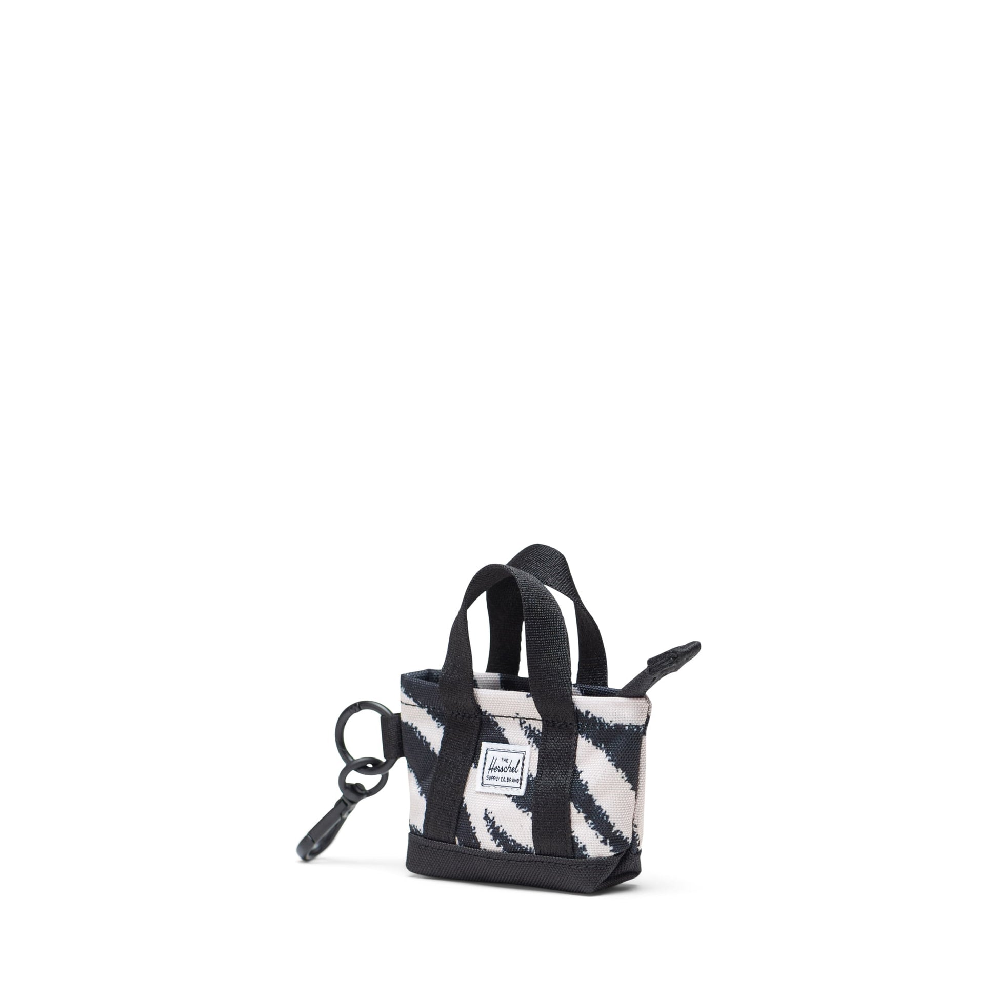 Herschel Travel Accessories Zebra Herschel Heritage Tote Bag Charm - Zebra