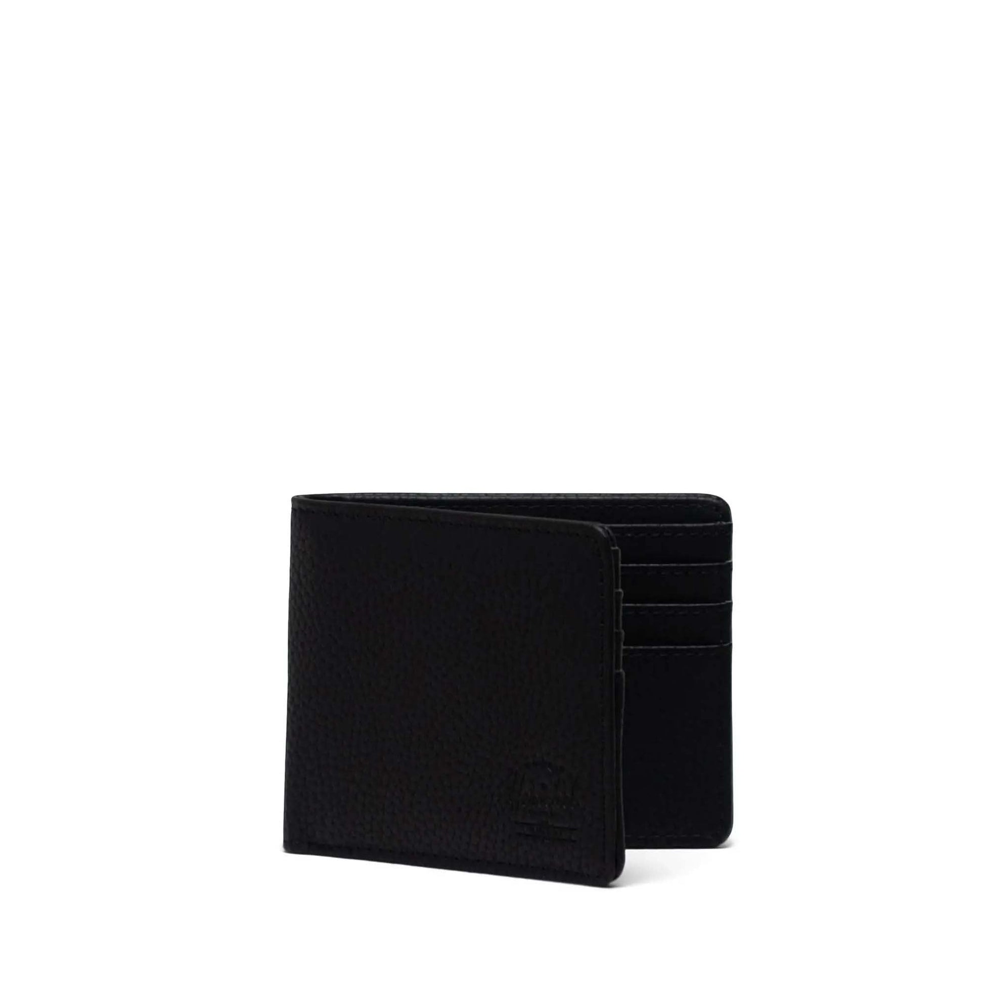 Herschel Wallets Black Herschel Roy Wallet Vegan Leather - Black
