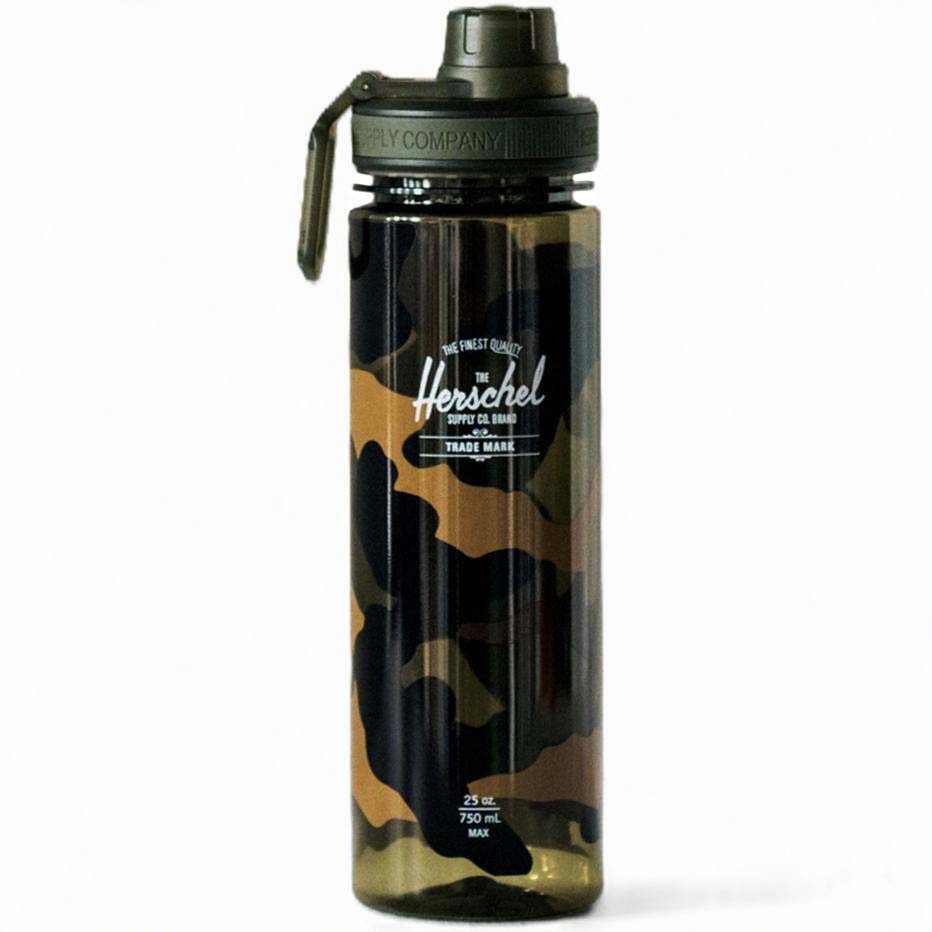 Herschel Water Bottles Woodland Camo Herschel Sports Bottle Classic - 25oz/750ml - 0.75L - Woodland Camo