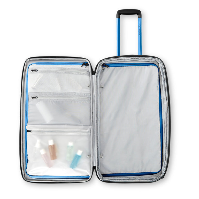 High Sierra Wheeled Duffle Black/Blue High Sierra Hi-Life 28" Wheeled Expandable Duffle