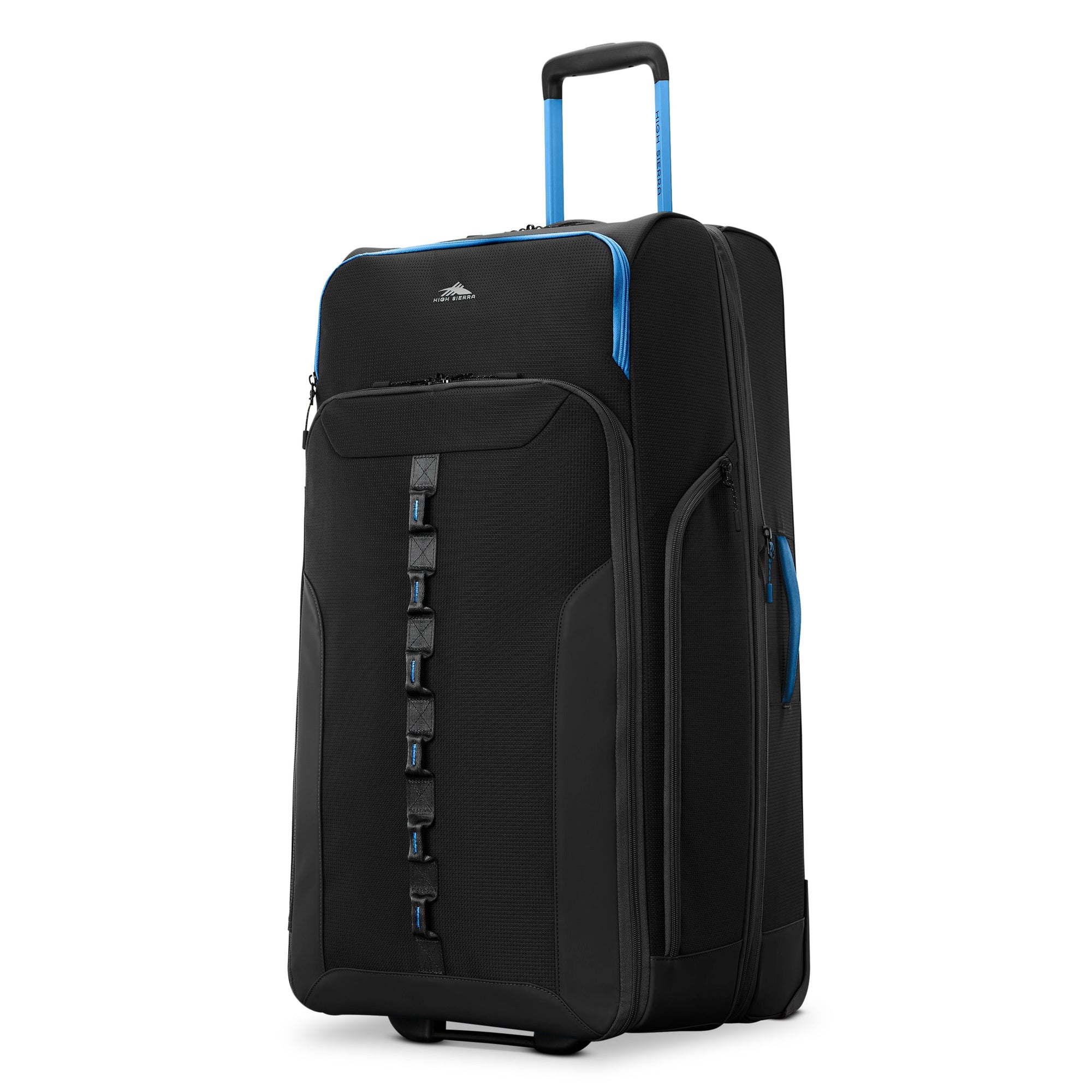 High Sierra Wheeled Duffle Black/Blue High Sierra Hi-Life 32" Wheeled Expandable Duffle