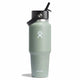 Hydro Flask Water Bottles Agave Hydro Flask 32oz Wide Mouth Flex Straw Cap Travel Bottle