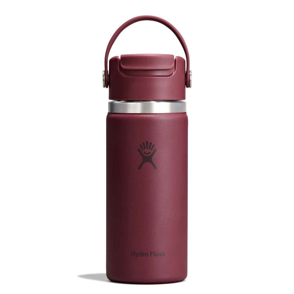 Hydro Flask Water Bottles Burgundy Hydro Flask 16oz Flip Sip Travel Mug