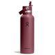 Hydro Flask Water Bottles Burgundy Hydro Flask 21oz Standard Flex Straw Cap