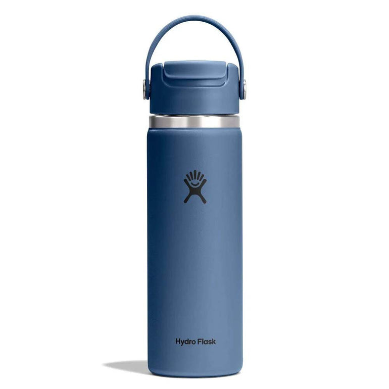 Hydro Flask Water Bottles Harbor Blue Hydro Flask 20oz Flip Sip Travel Mug