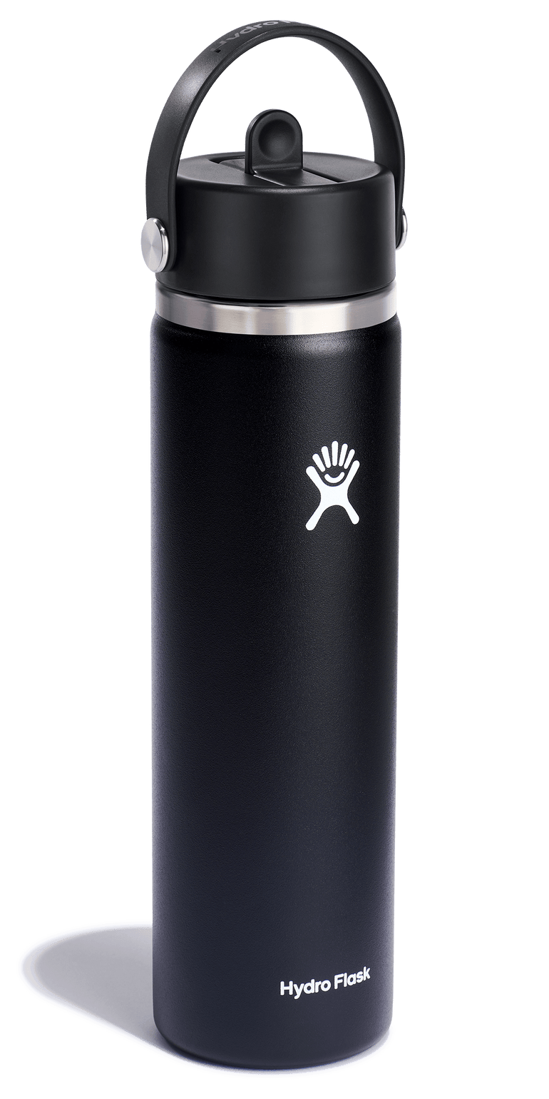 Hydro Flask Water Bottles Hydro Flask 24oz Wide Mouth Flex Straw Cap Water Bottle