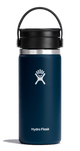 Hydro Flask Water Bottles Indigo Hydro Flask 16oz Wide Mouth Flex Sip™ Bottle