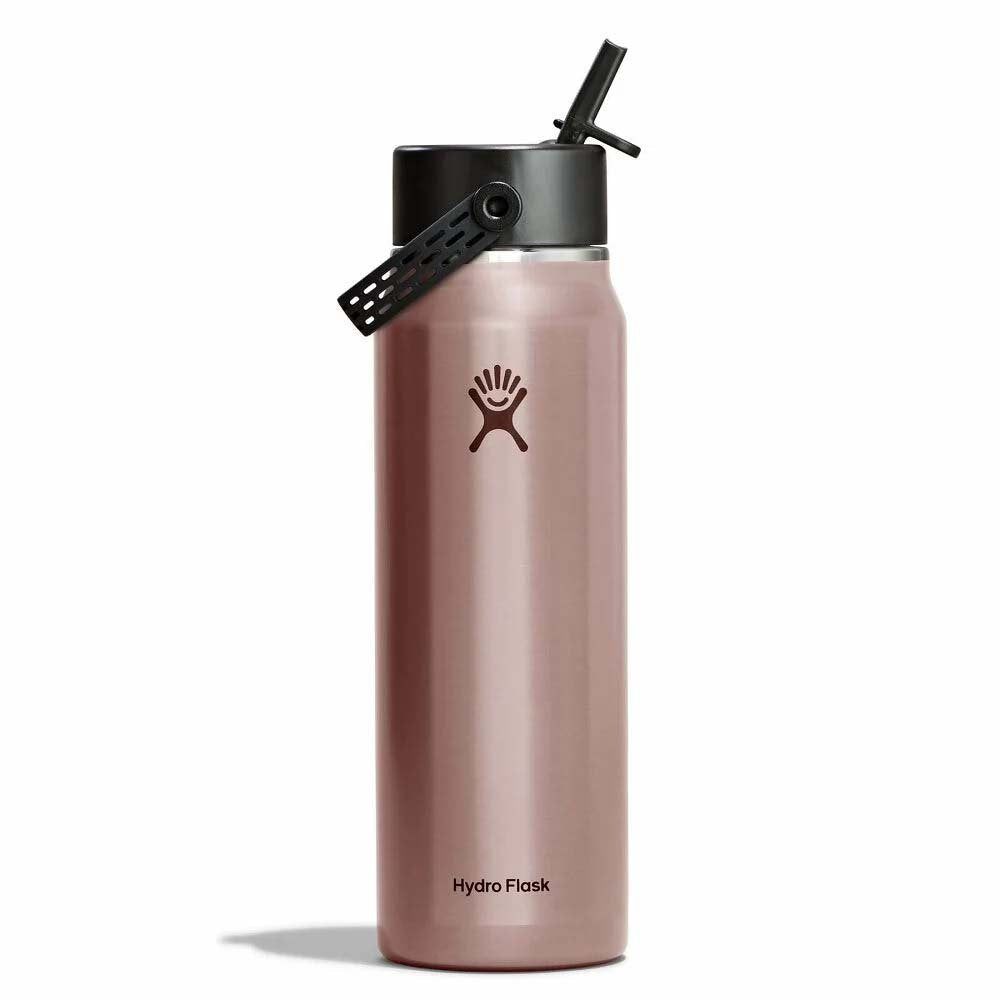 Hydro Flask Water Bottles Quartz Hydro Flask 32oz Lightweight Wide Flex Straw Cap