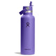 Hydro Flask Water Bottles Utopia Purple Hydro Flask 21oz Standard Flex Straw Cap