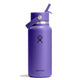 Hydro Flask Water Bottles Utopia Purple Hydro Flask 32oz Wide Flex Straw Cap