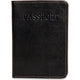Jack Georges Passport Case Black Jack Georges Passport Cover