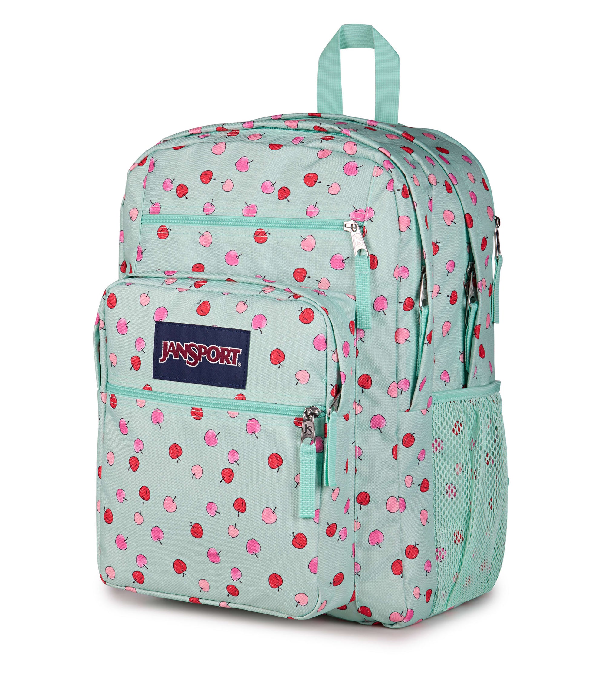 Jansport Backpacks Apple Orchard Magic Mint JanSport Big Student Backpack - Apple Orchard Magic Mint