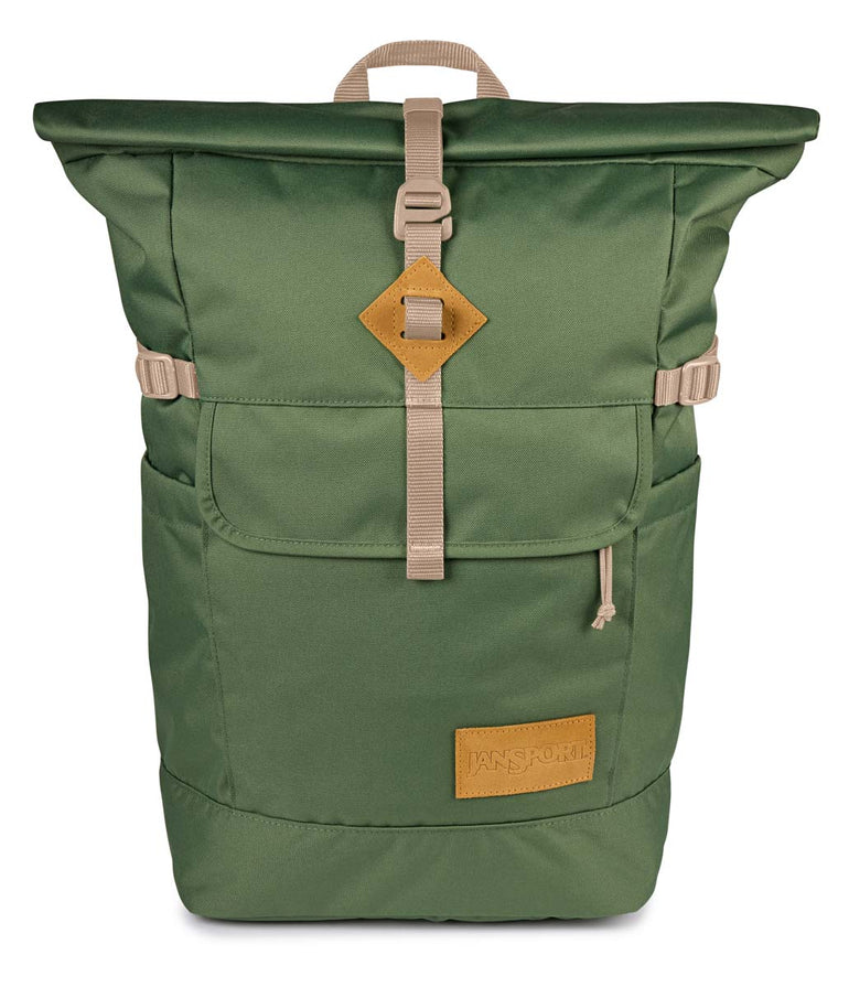 Jansport Backpacks Cargo Green JanSport Hatchet Rolltop - Cargo Green