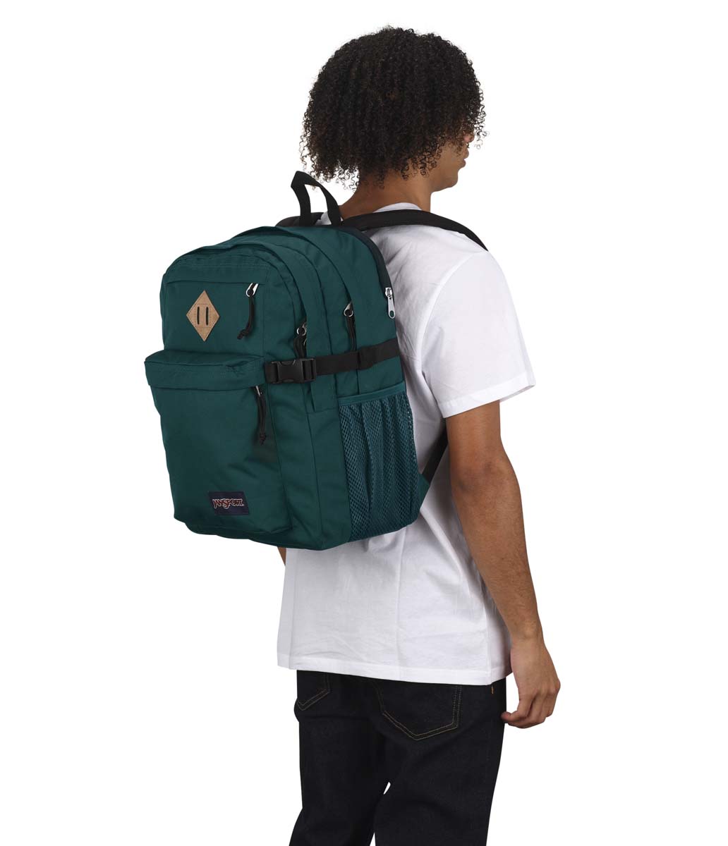 Jansport Backpacks Deep Juniper JanSport Main Campus Backpack - Deep Juniper
