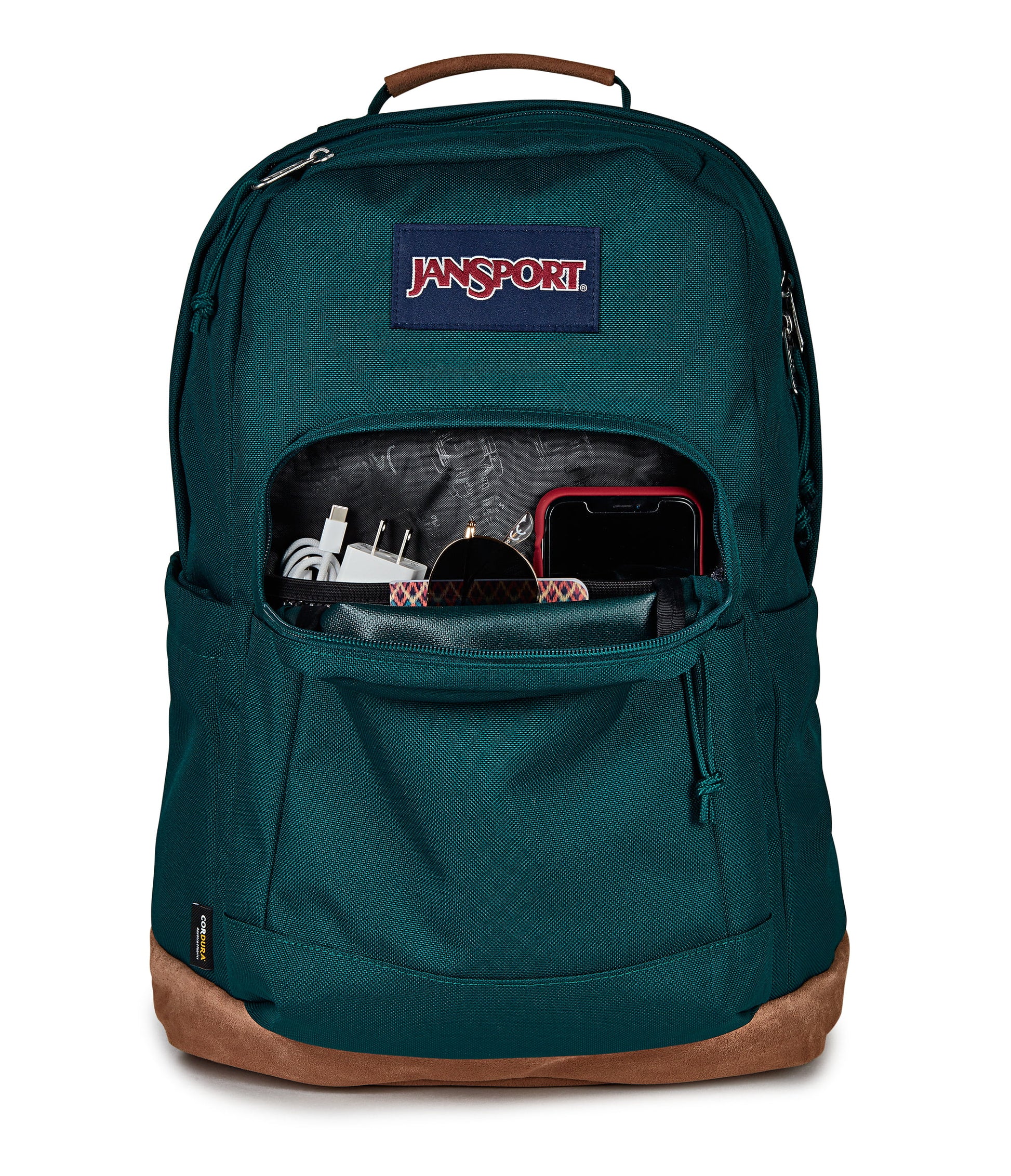Jansport Backpacks Deep Juniper JanSport Right Pack Signature Backpack - Deep Juniper