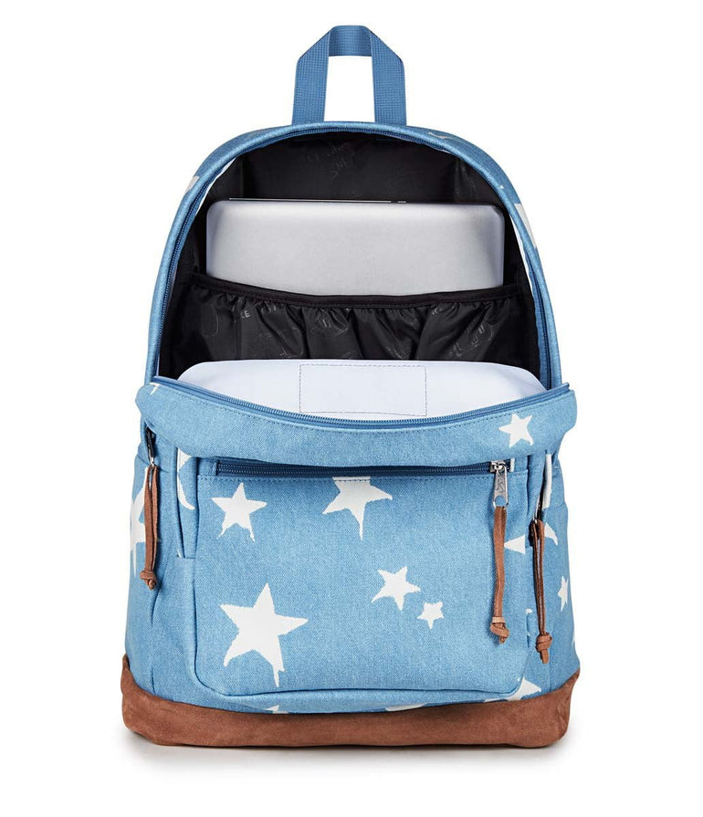Jansport Backpacks Discharge Denim Star JanSport Right Pack Expressions - Discharge Denim Star