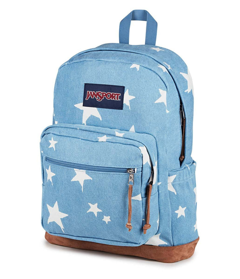 Jansport Backpacks Discharge Denim Star JanSport Right Pack Expressions - Discharge Denim Star