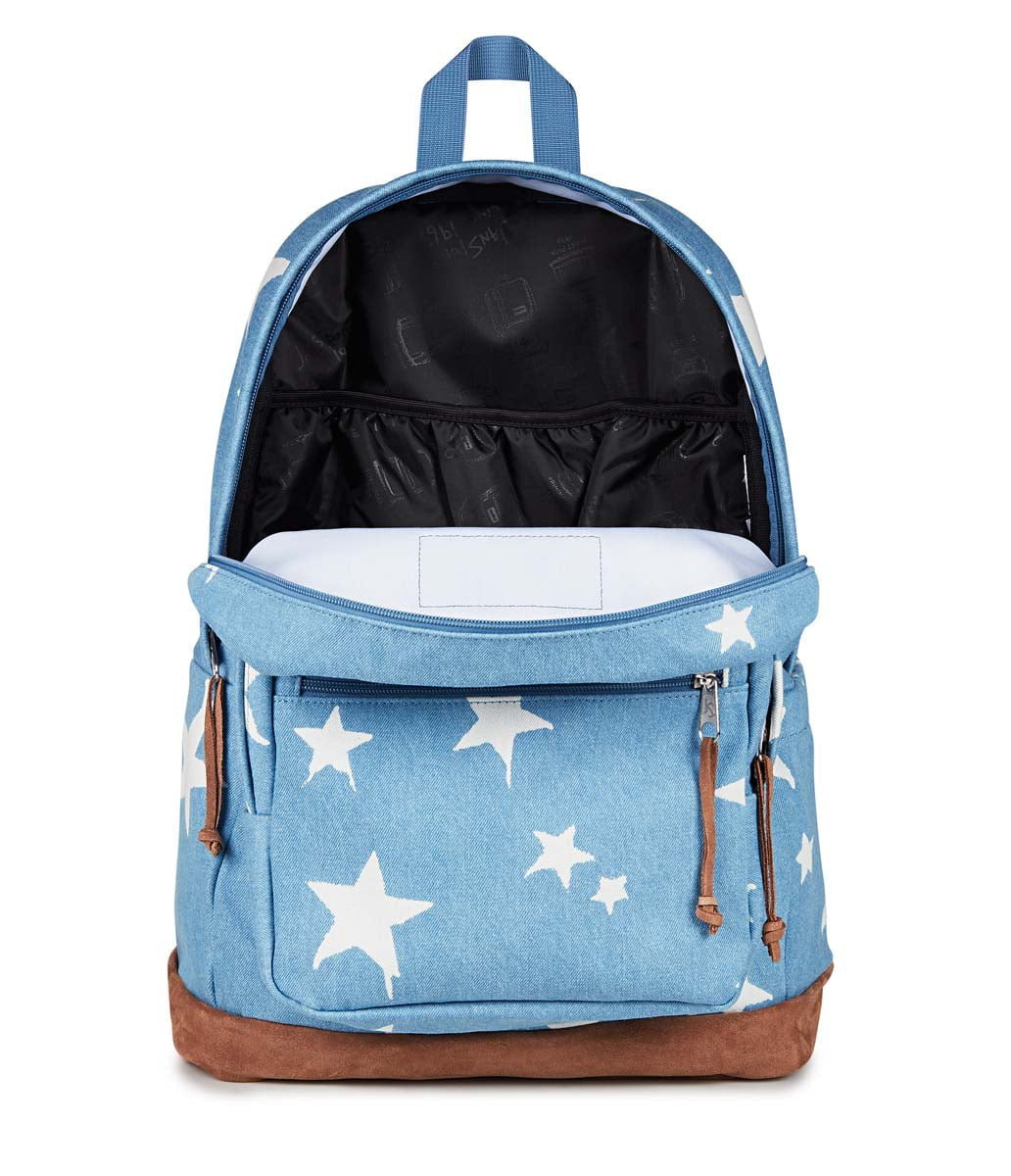 Jansport Backpacks Discharge Denim Star JanSport Right Pack Expressions - Discharge Denim Star