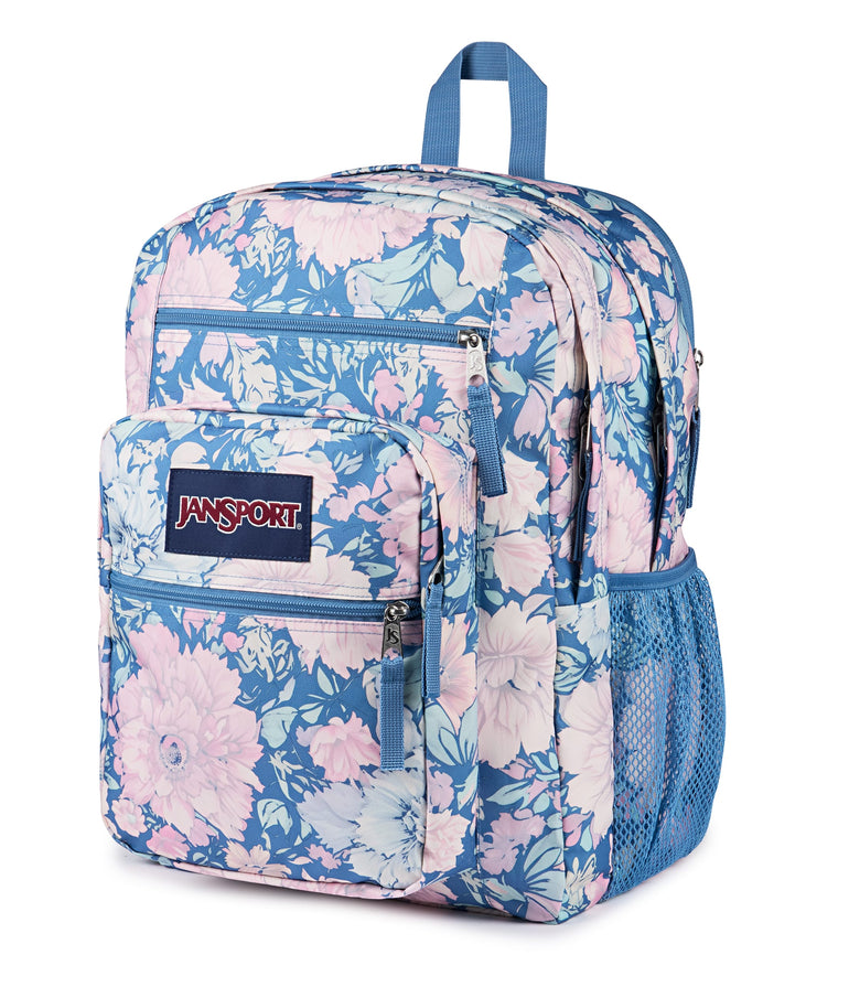 Jansport Backpacks Faded Tapestry Elemental Blue JanSport Big Student Backpack - Faded Tapestry Elemental Blue
