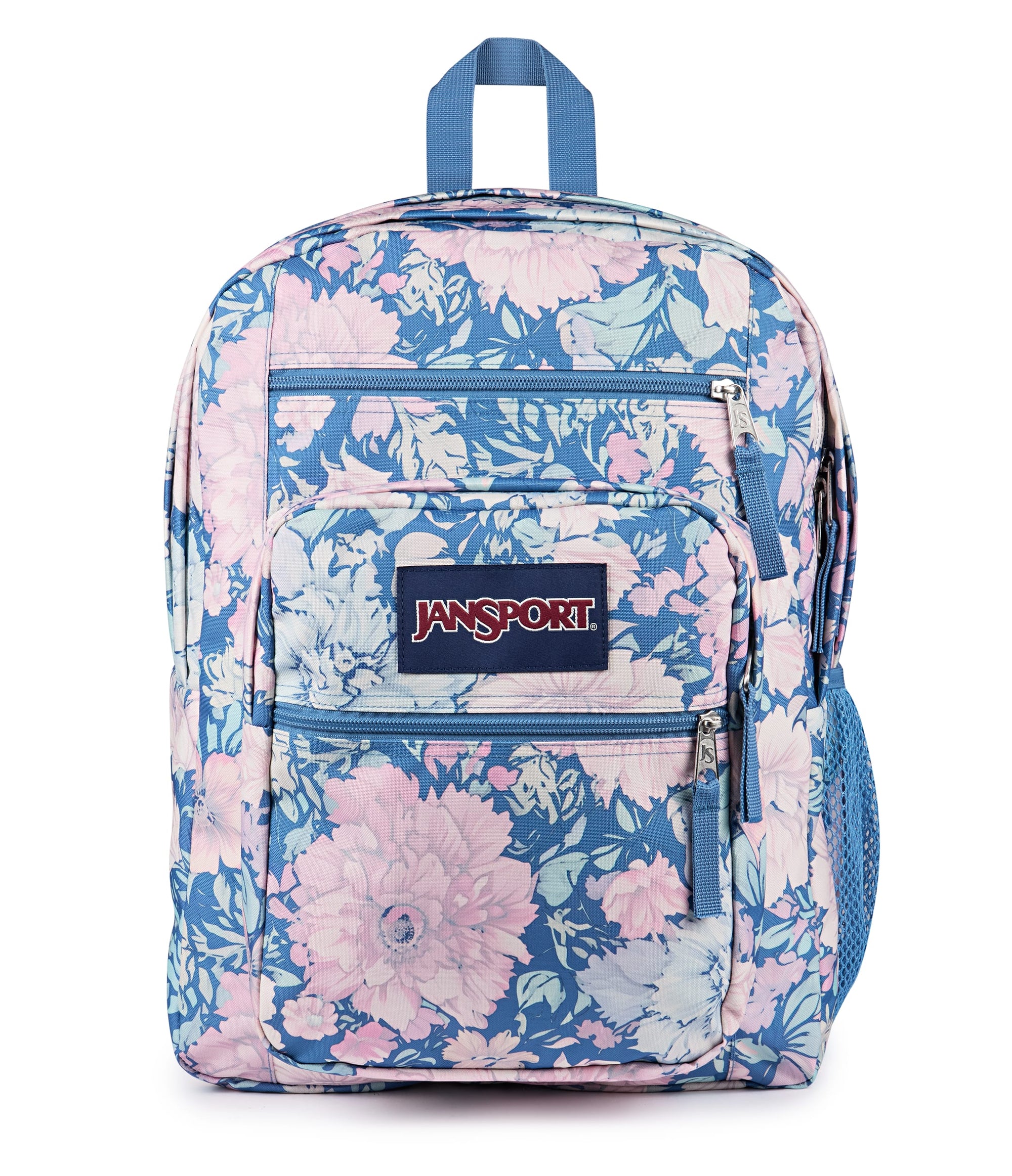 Jansport Backpacks Faded Tapestry Elemental Blue JanSport Big Student Backpack - Faded Tapestry Elemental Blue