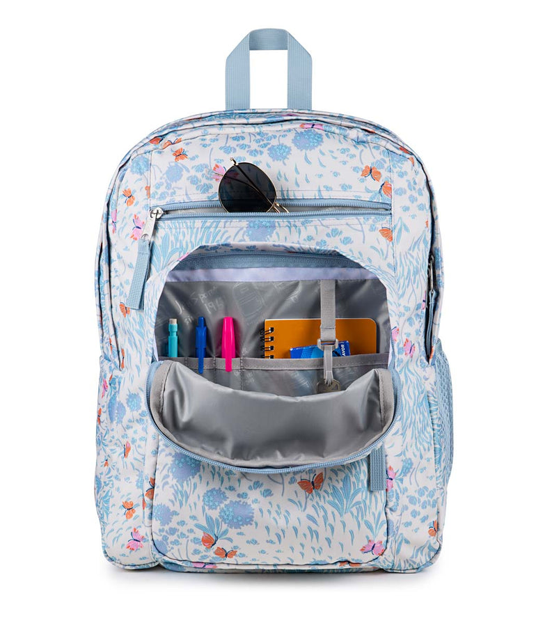 Jansport Backpacks Fluttering Fields JanSport Big Student Backpack - Fluttering Fields