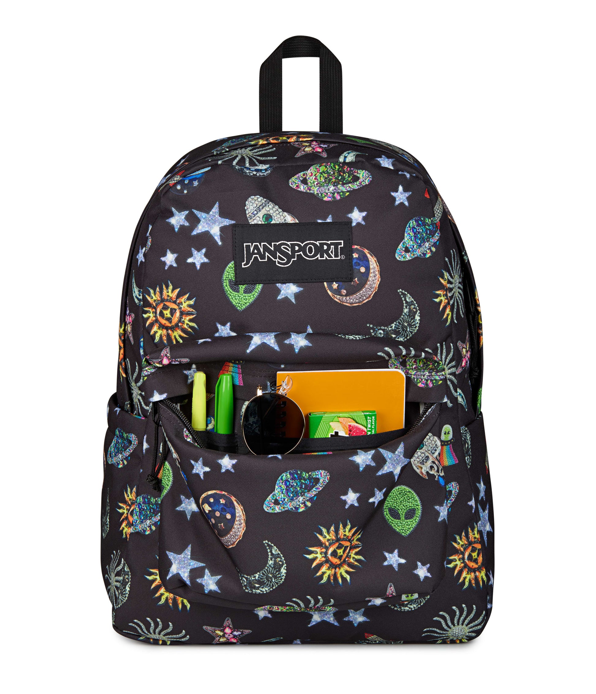 Jansport Backpacks Galaxy Glam JanSport SuperBreak Plus Backpack - Galaxy Glam