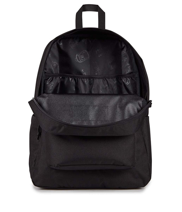 Jansport Backpacks Monochrome Black JanSport SuperBreak Plus Backpack - Monochrome Black