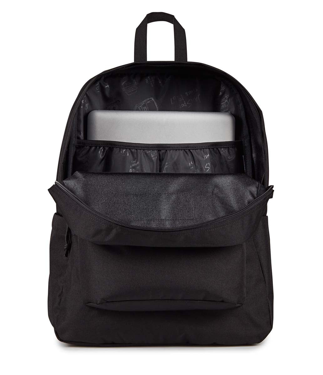 Jansport Backpacks Monochrome Black JanSport SuperBreak Plus Backpack - Monochrome Black