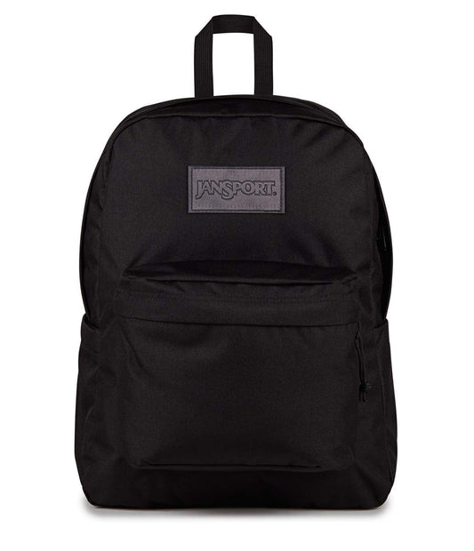 Jansport Backpacks Monochrome Black JanSport SuperBreak Plus Backpack - Monochrome Black