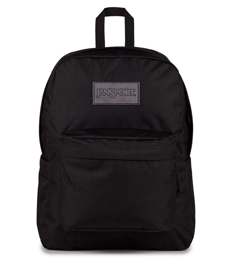 Jansport Backpacks Monochrome Black JanSport SuperBreak Plus Backpack - Monochrome Black