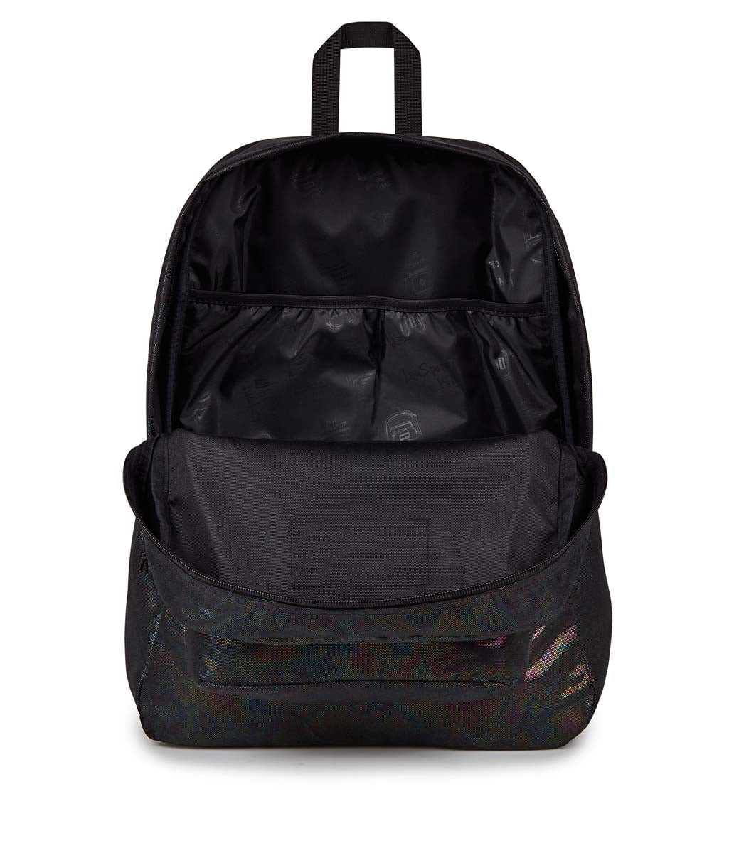 Jansport Backpacks Oil Slick Black JanSport SuperBreak Plus FX Backpack - Oil Slick Black