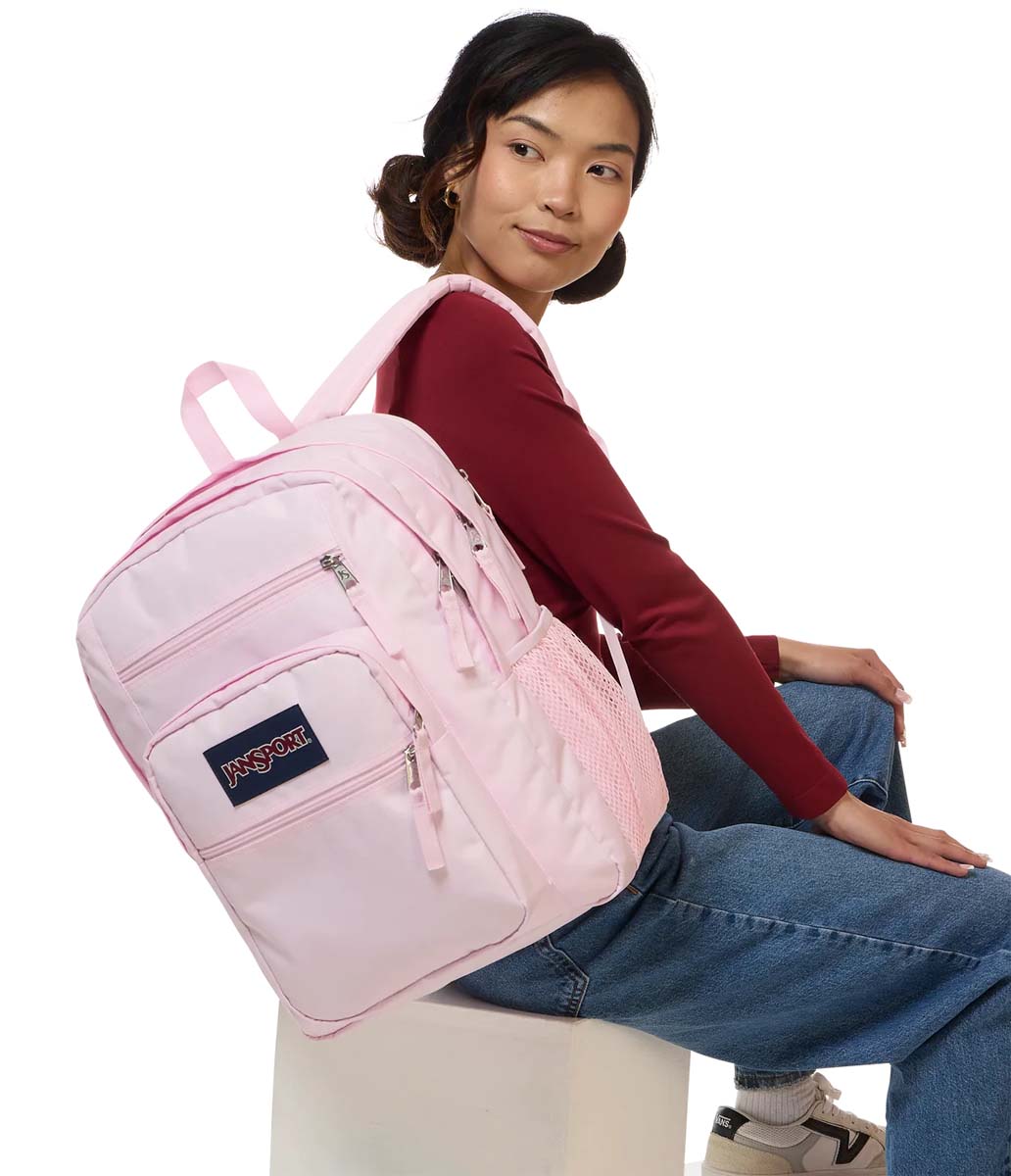 Jansport Backpacks Pink Ice JanSport Big Student Backpack - Pink Ice