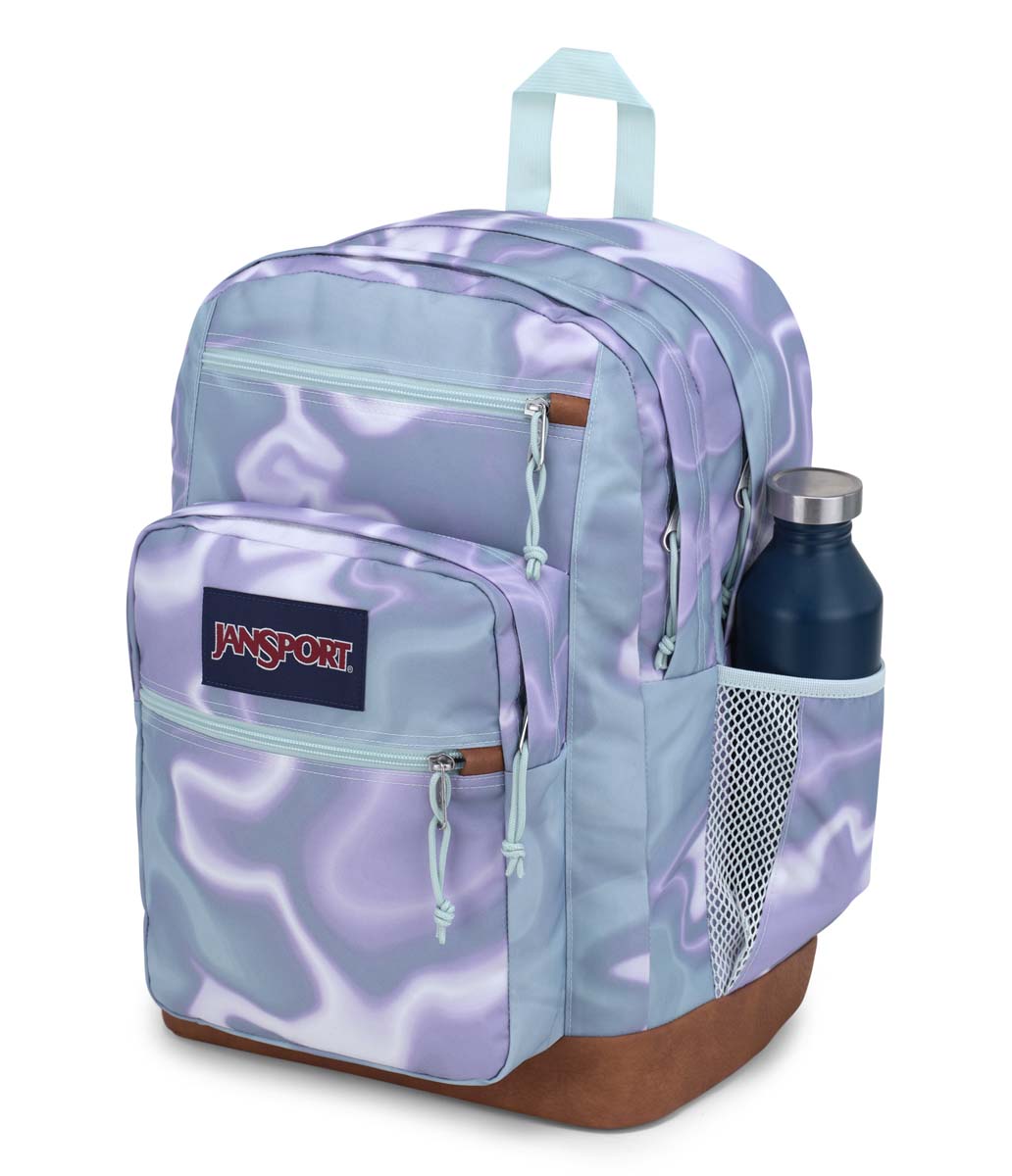 Jansport Backpacks Platinum Puddles JanSport Cool Student Backpack - Platinum Puddles