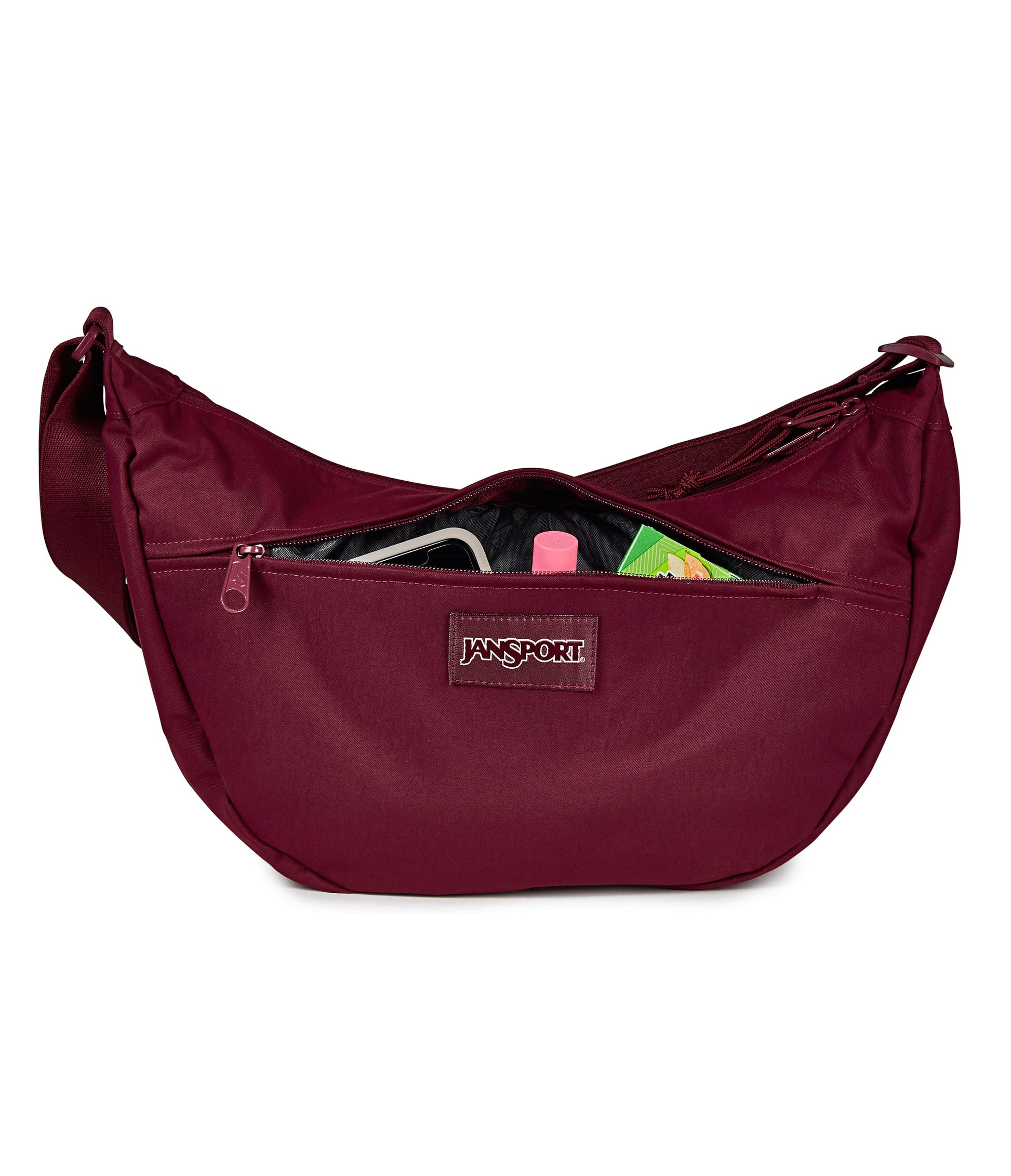 Jansport Cross-Body Bag Cherry Lacquer JanSport Unphased Crossbody Large - Cherry Lacquer