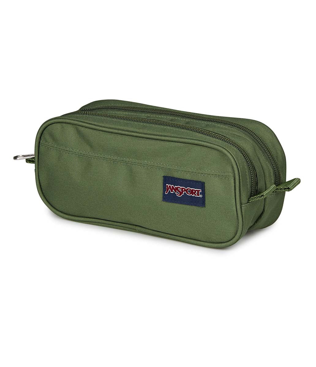 Jansport Pencil Case Cargo Green JanSport Large Accessory Pouch - Cargo Green