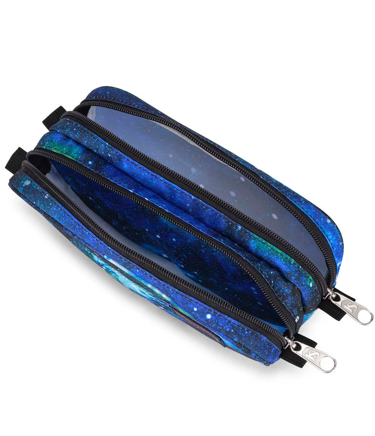 Jansport Pencil Case Cyberspace Galaxy JanSport Large Accessory Pouch - Cyberspace Galaxy