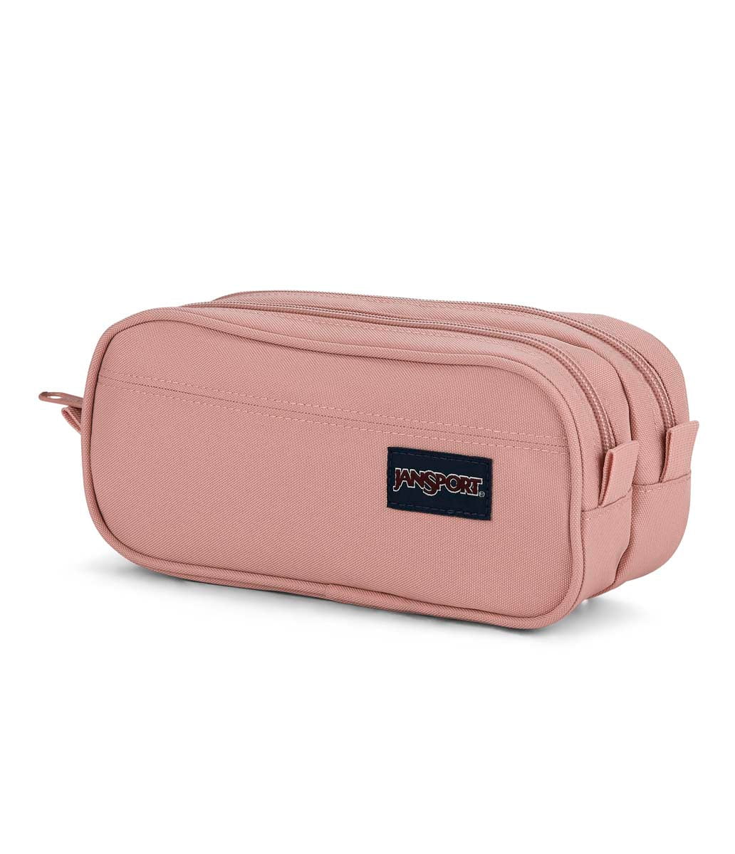 Jansport Pencil Case Misty Rose JanSport Large Accessory Pouch - Misty Rose