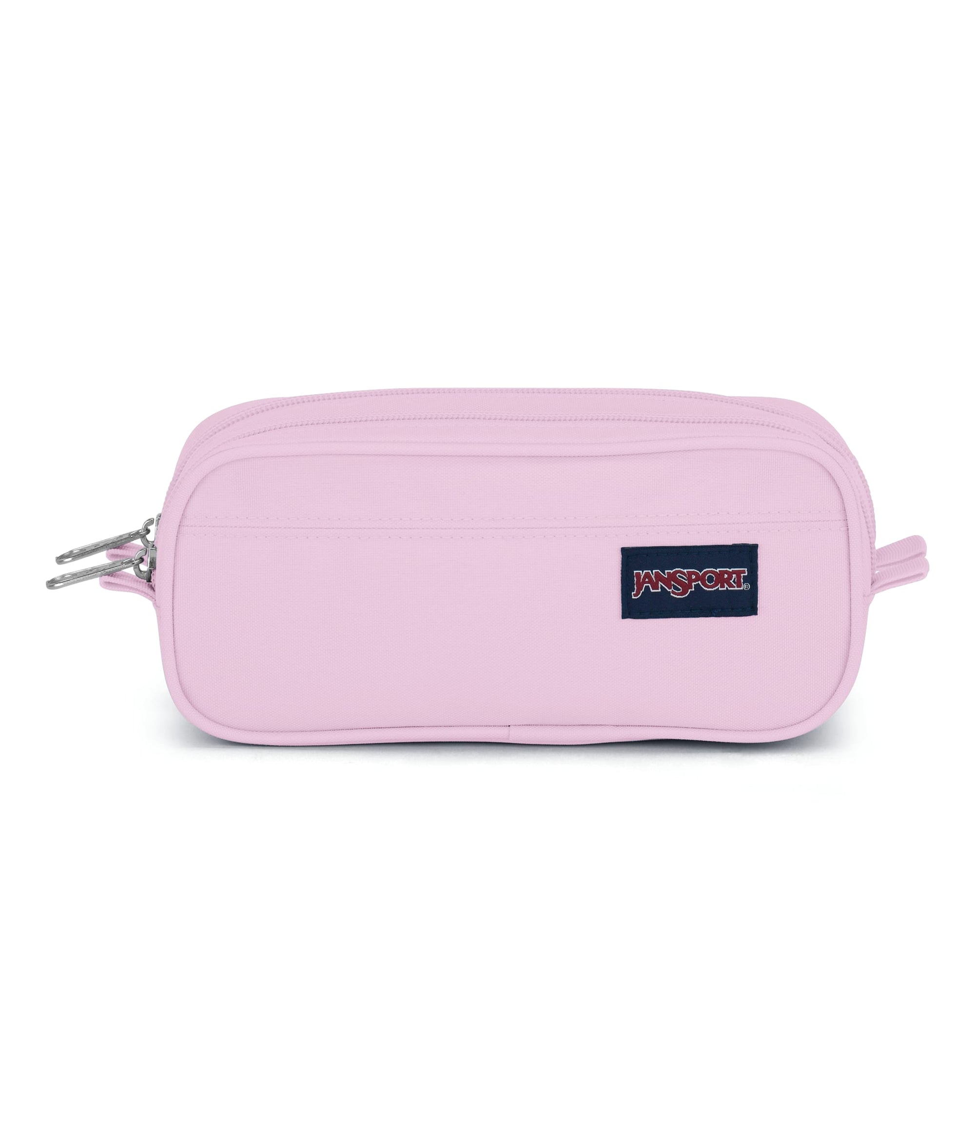 Jansport Pencil Case Pink Ice JanSport Large Accessory Pouch - Pink Ice
