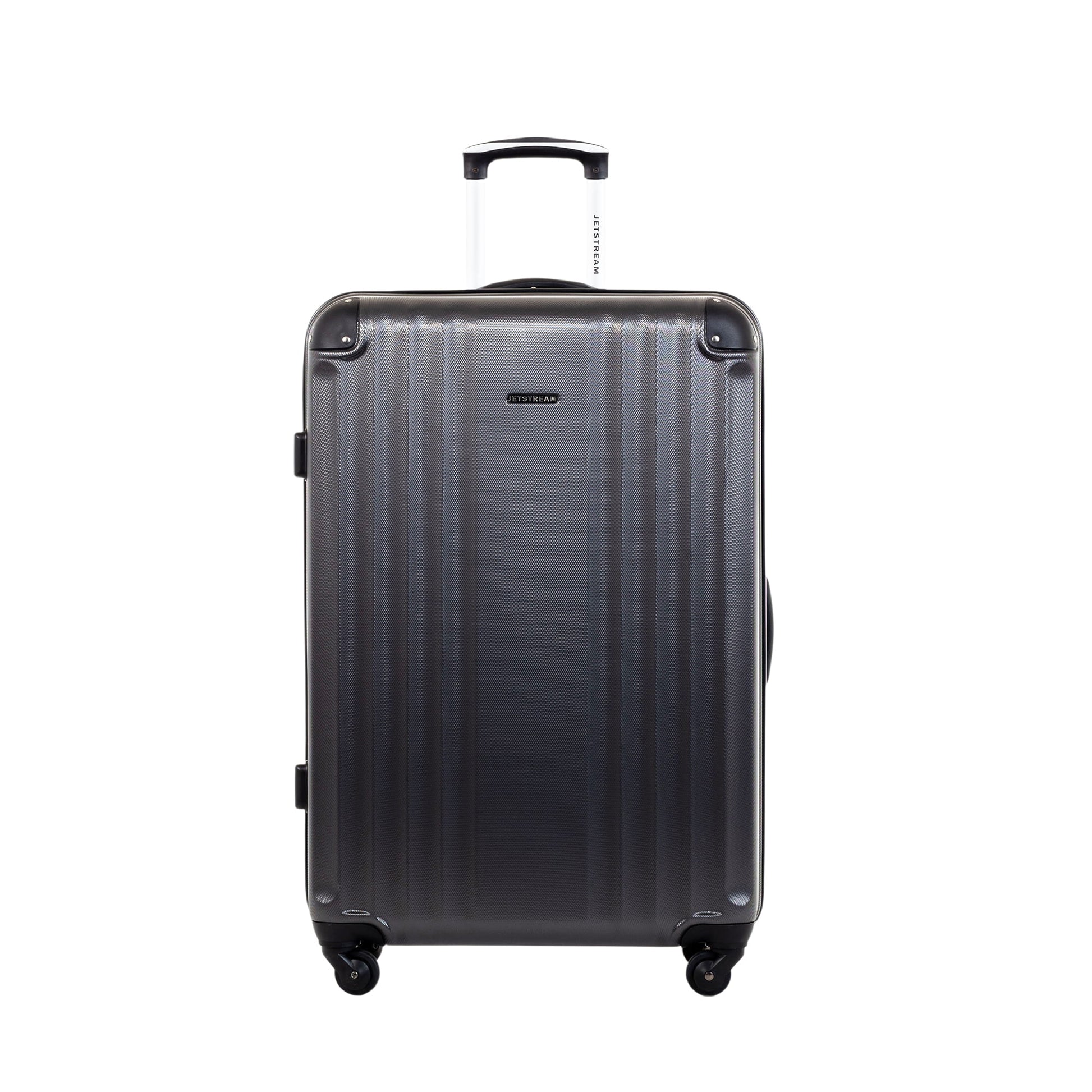 Jetstream Luggage Charcoal Jetstream 3-Piece Spinner Luggage Set